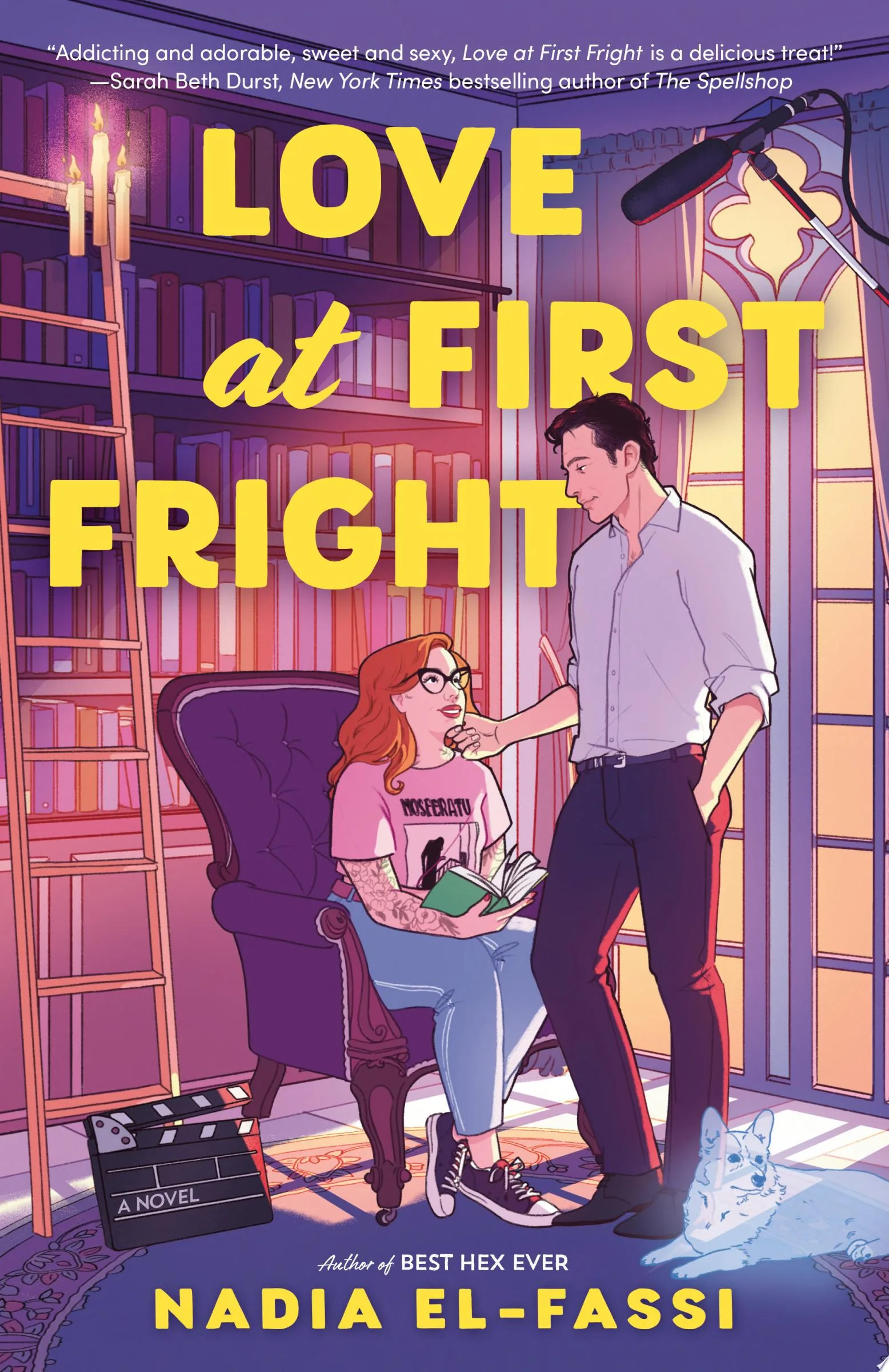 Cover of Love at First Fright by Nadia El-Fassi