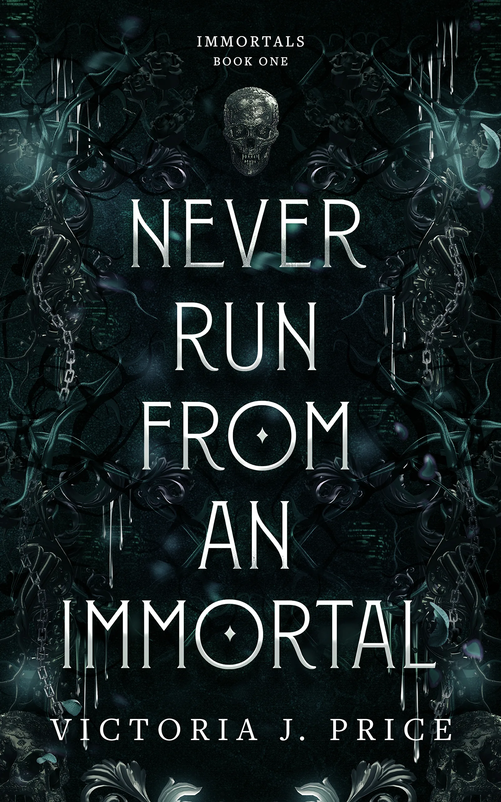 Cover of Never Run From An Immortal by Victoria J. Price