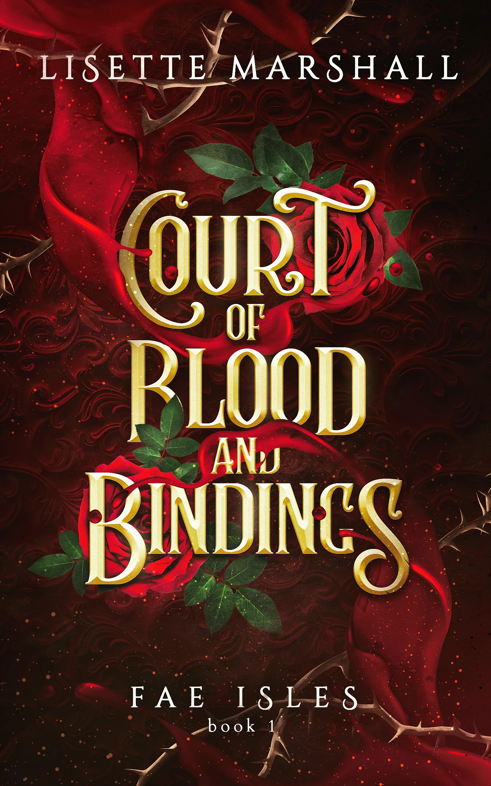 Portada de Court of Blood and Bindings, de Lisette Marshall