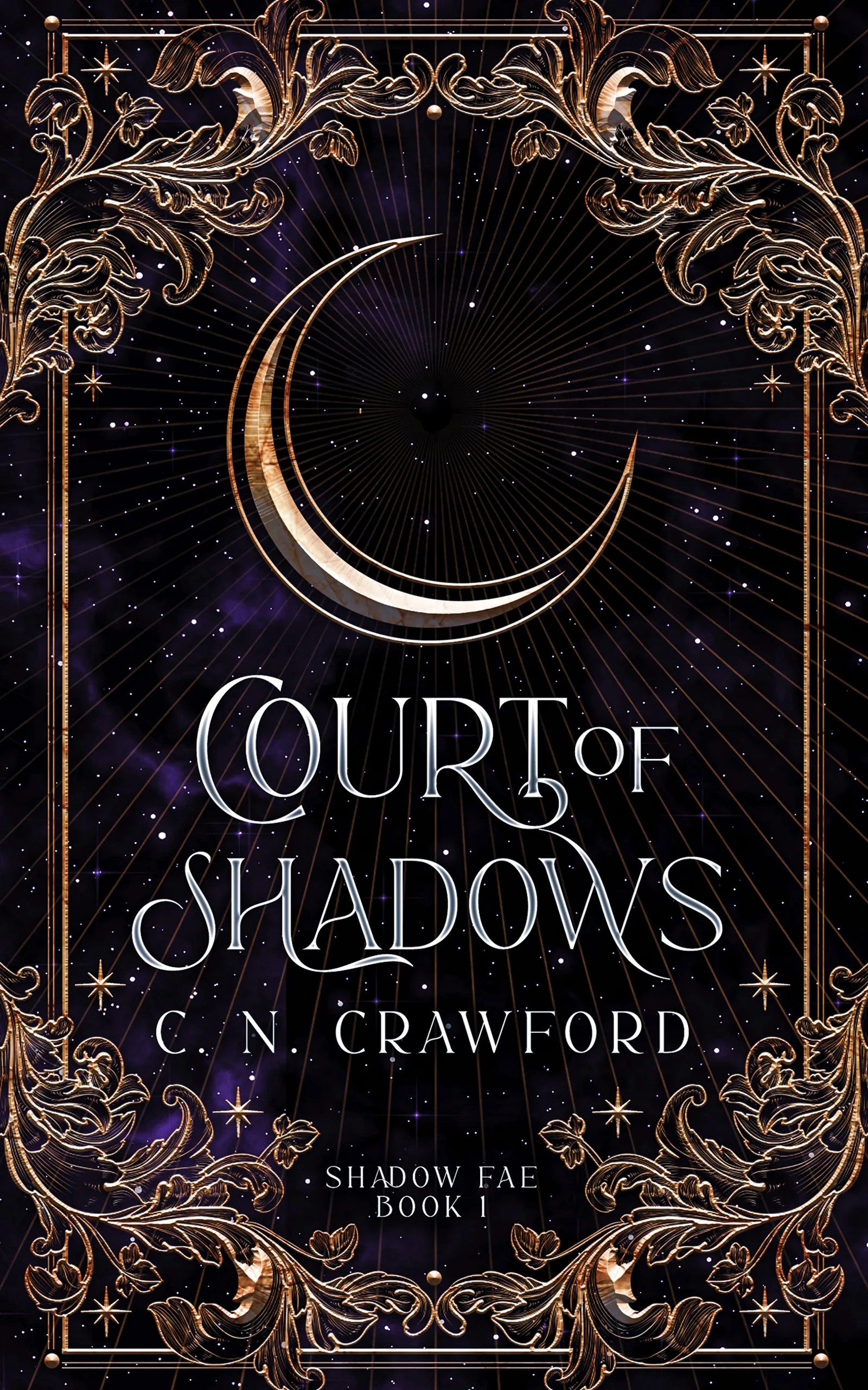 Portada de Court of Shadows, de C.N. Crawford