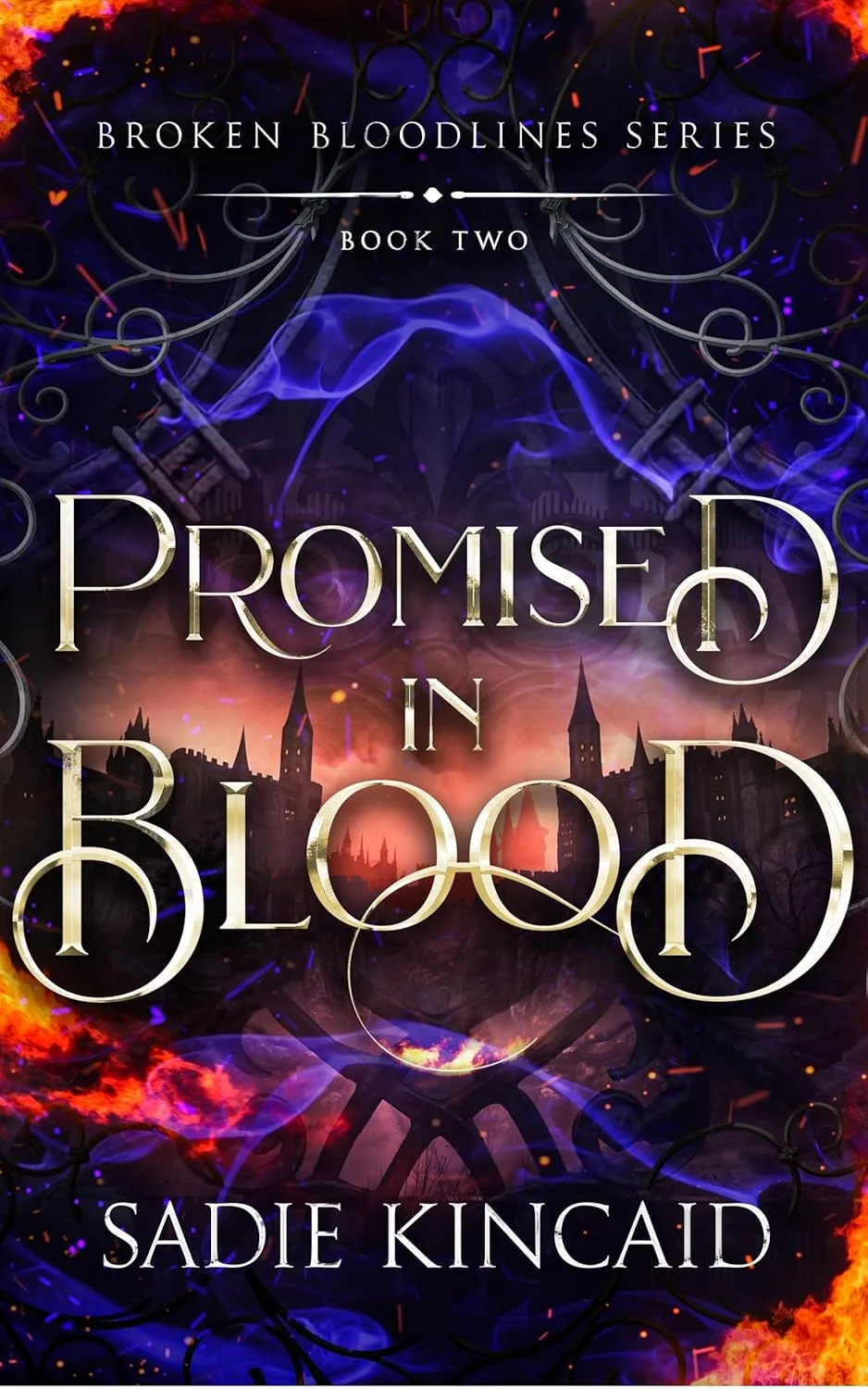 Cover of Promised in Blood by Sadie Kincaid