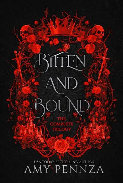 Cover of Bitten and Bound: The Complete Trilogy by Amy Pennza