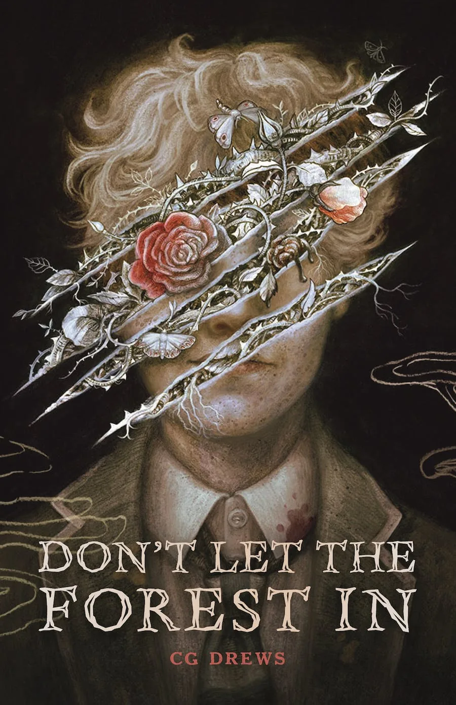 Portada de Don't Let the Forest In, de C.G. Drews