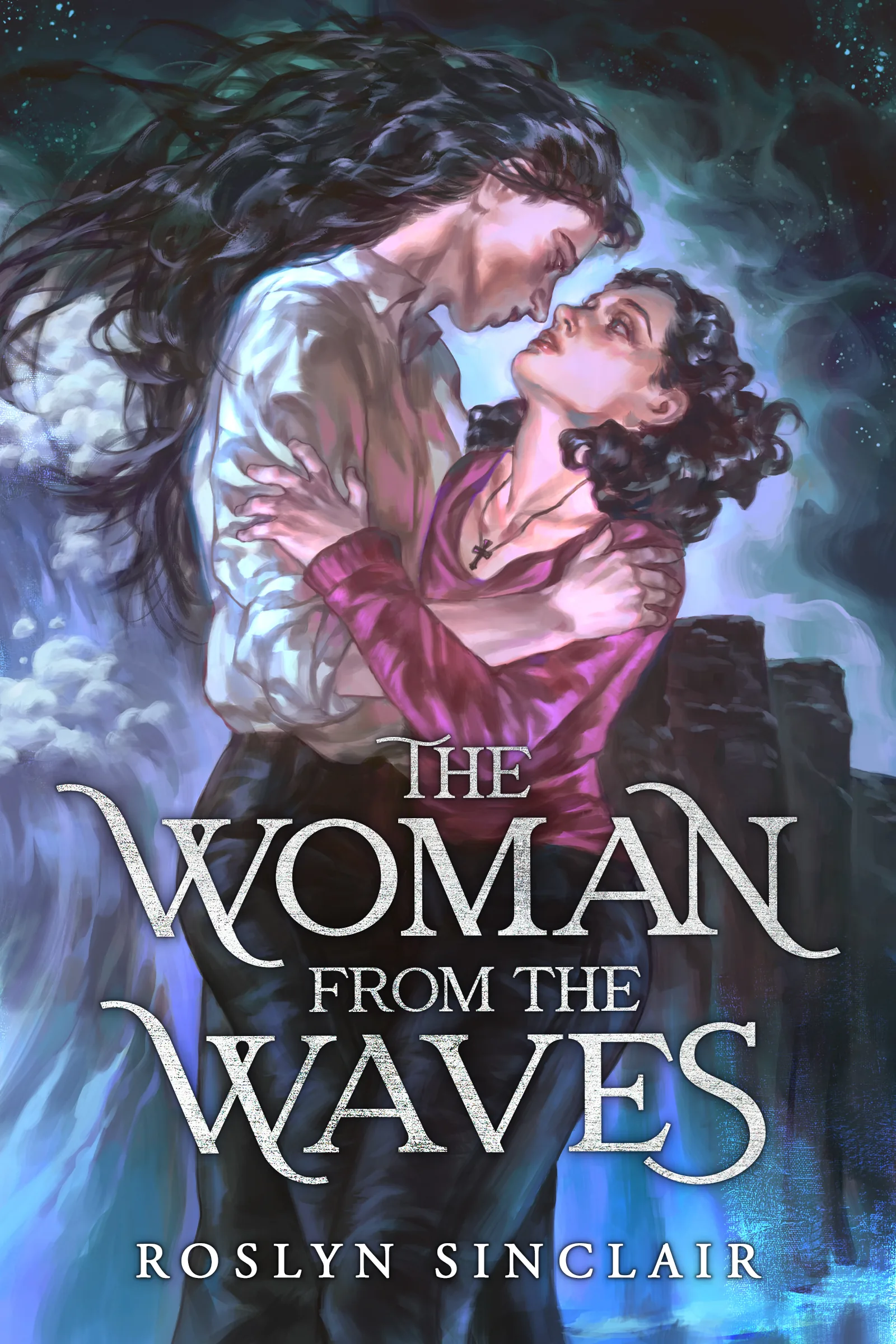 Cover of The Woman from the Waves by Roslyn Sinclair
