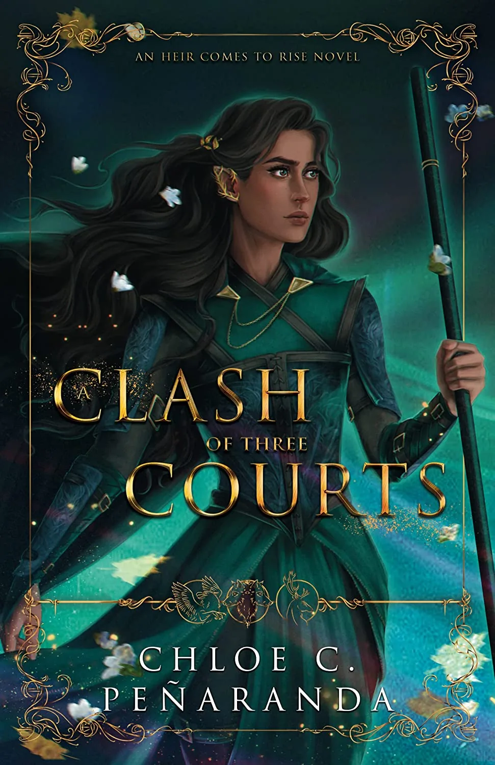 Cover of A Clash of Three Courts by Chloe C. Peñaranda