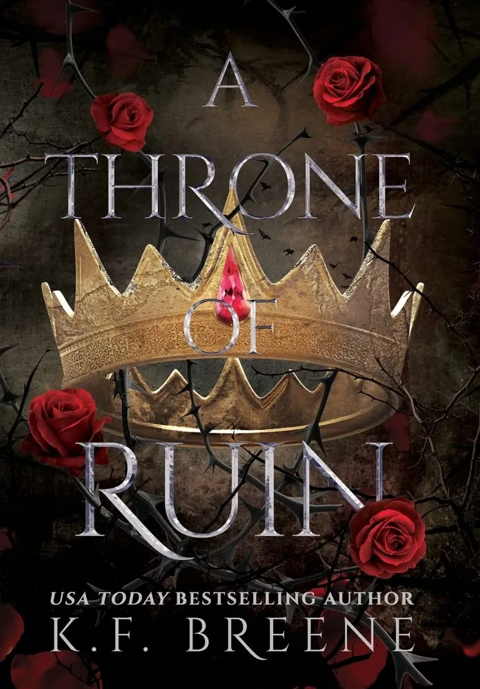 Cover of A Throne of Ruin by K.F. Breene