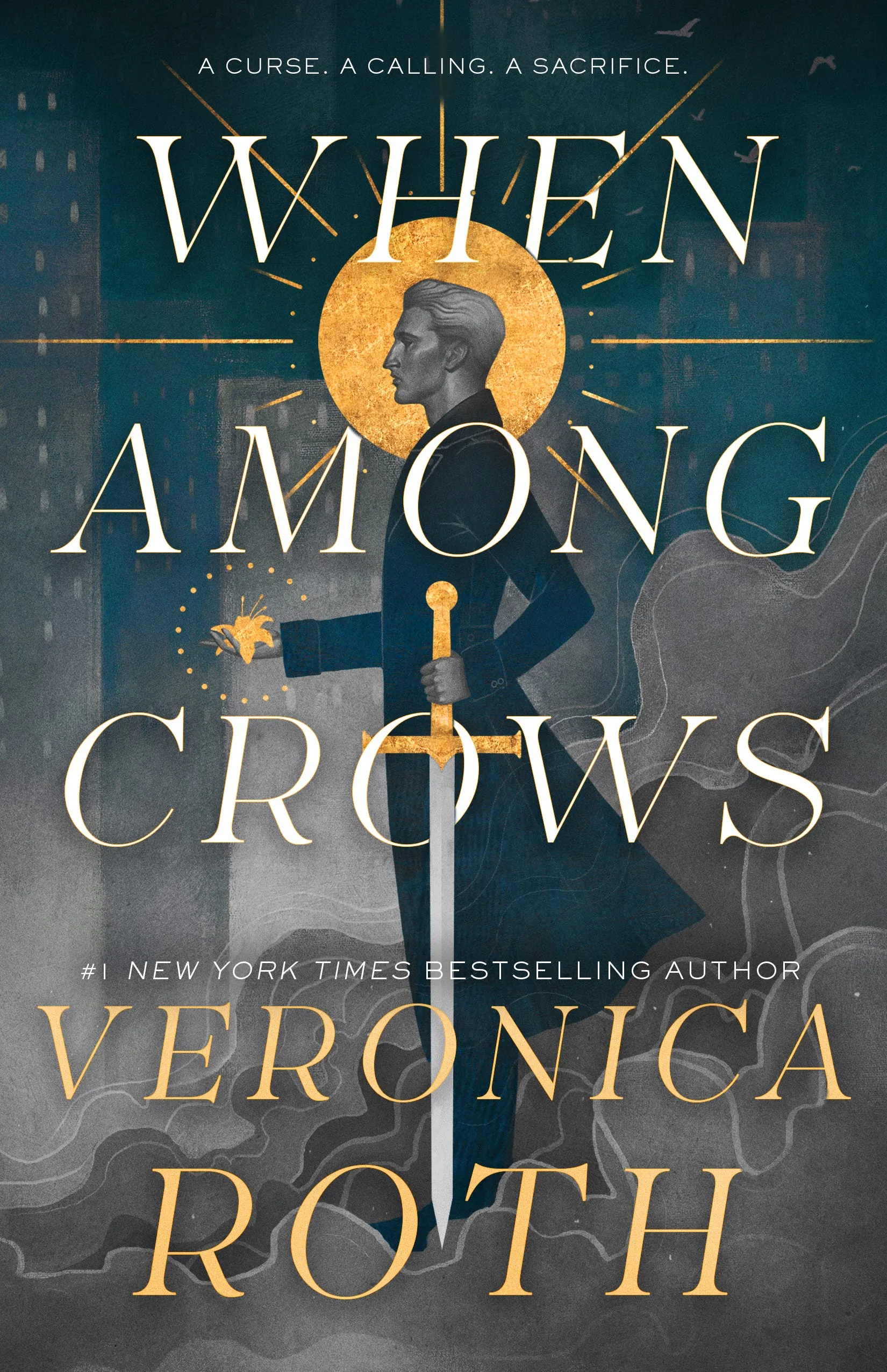 Portada de When Among Crows, de Veronica Roth