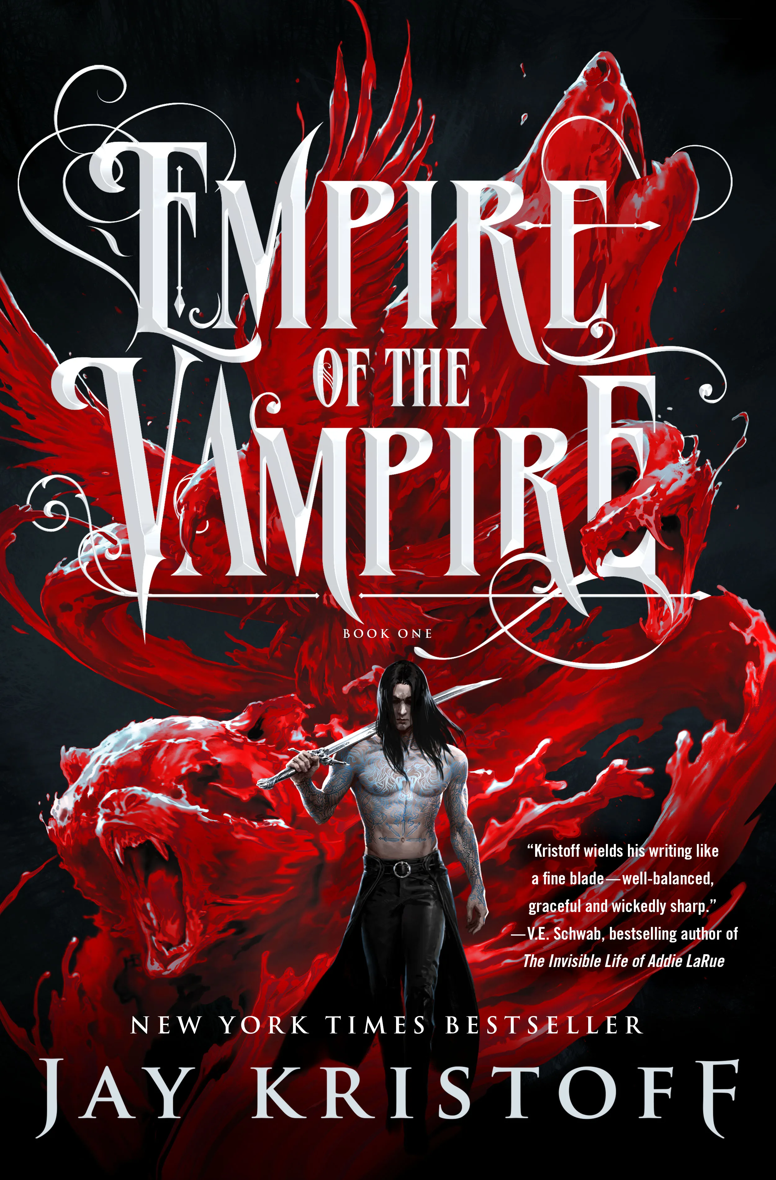 Cover of Empire of the Vampire by Jay Kristoff