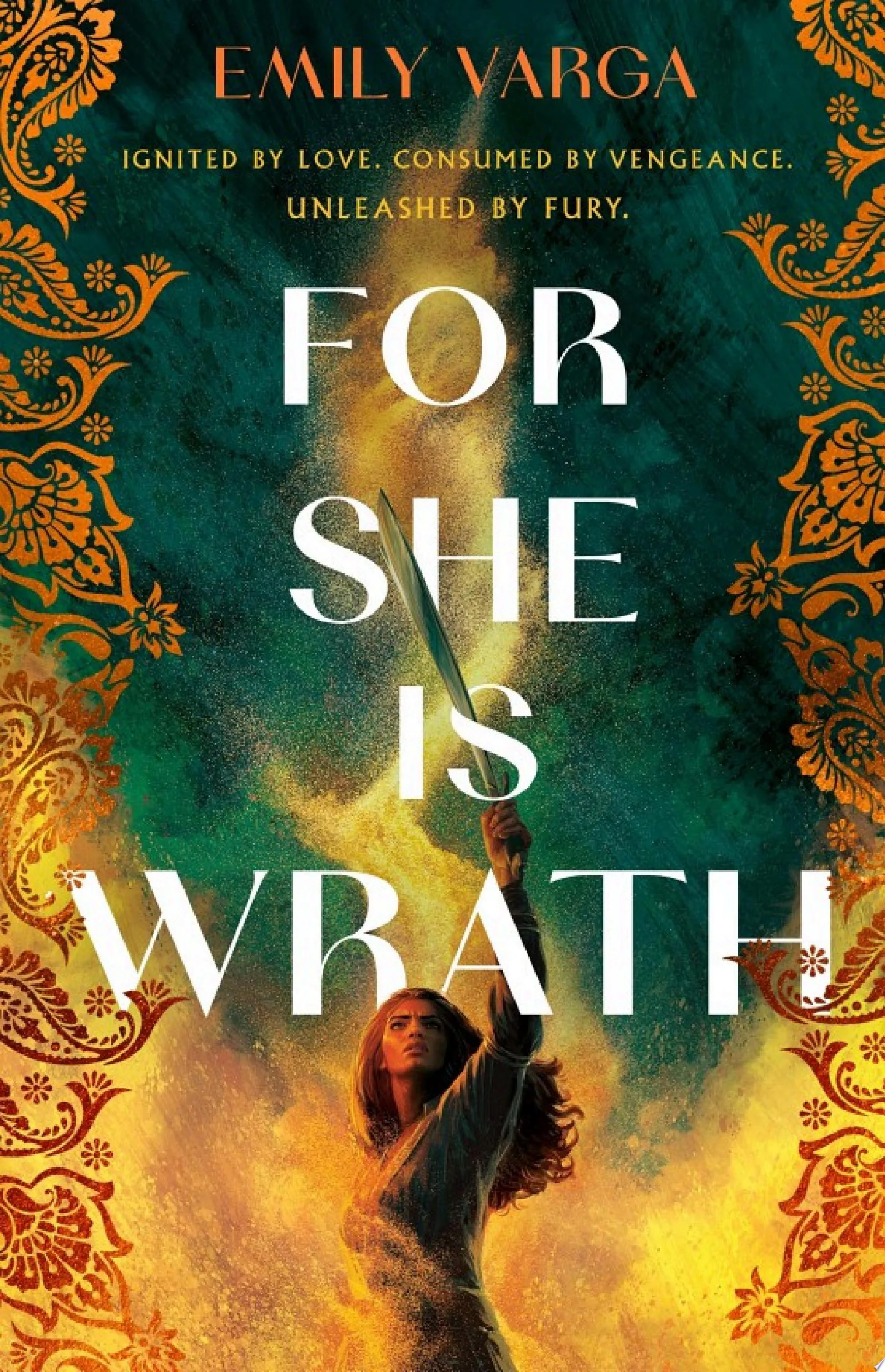 Portada de For She Is Wrath, de Emily Varga