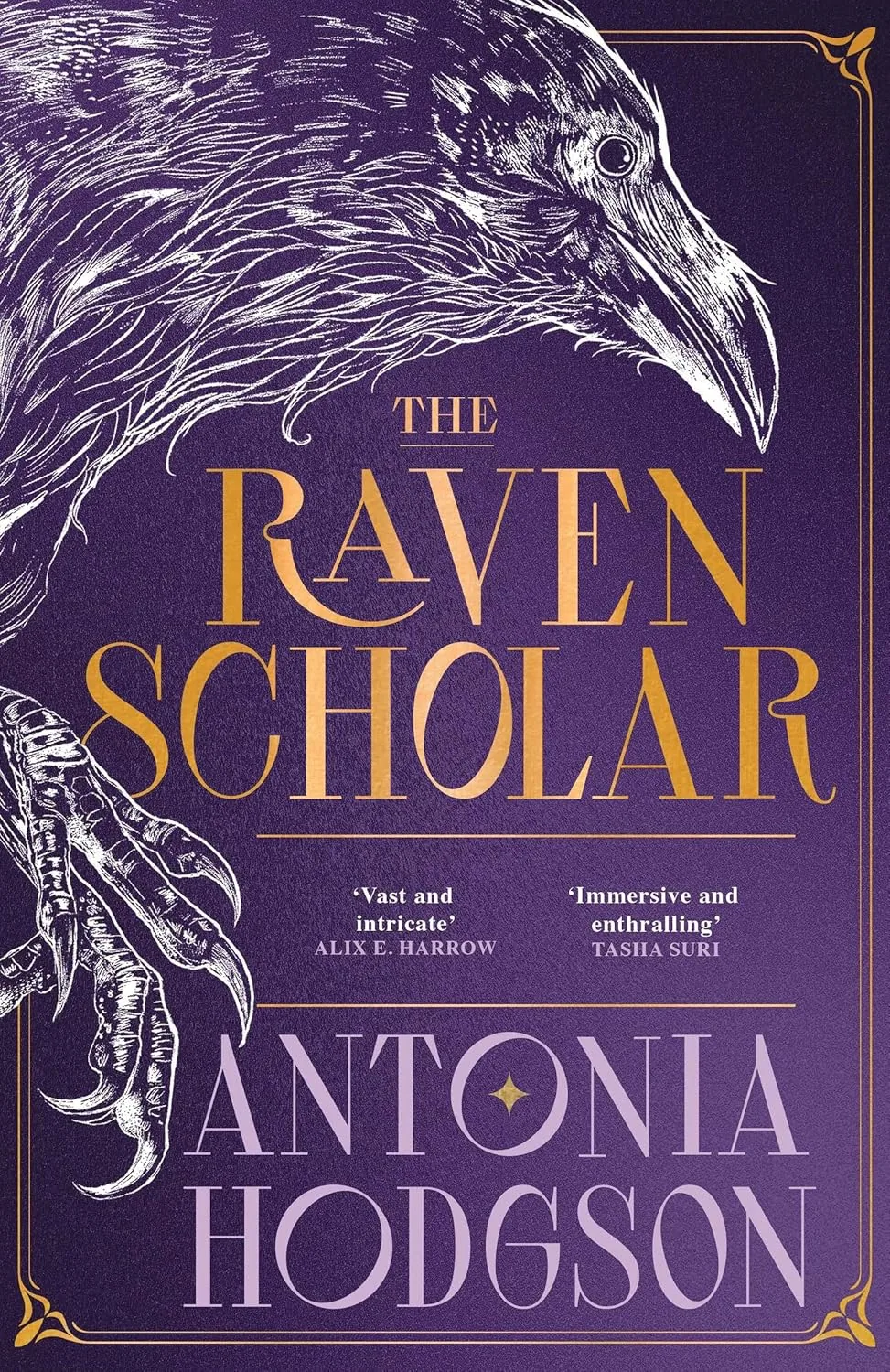 Cover of The Raven Scholar by Antonia Hodgson