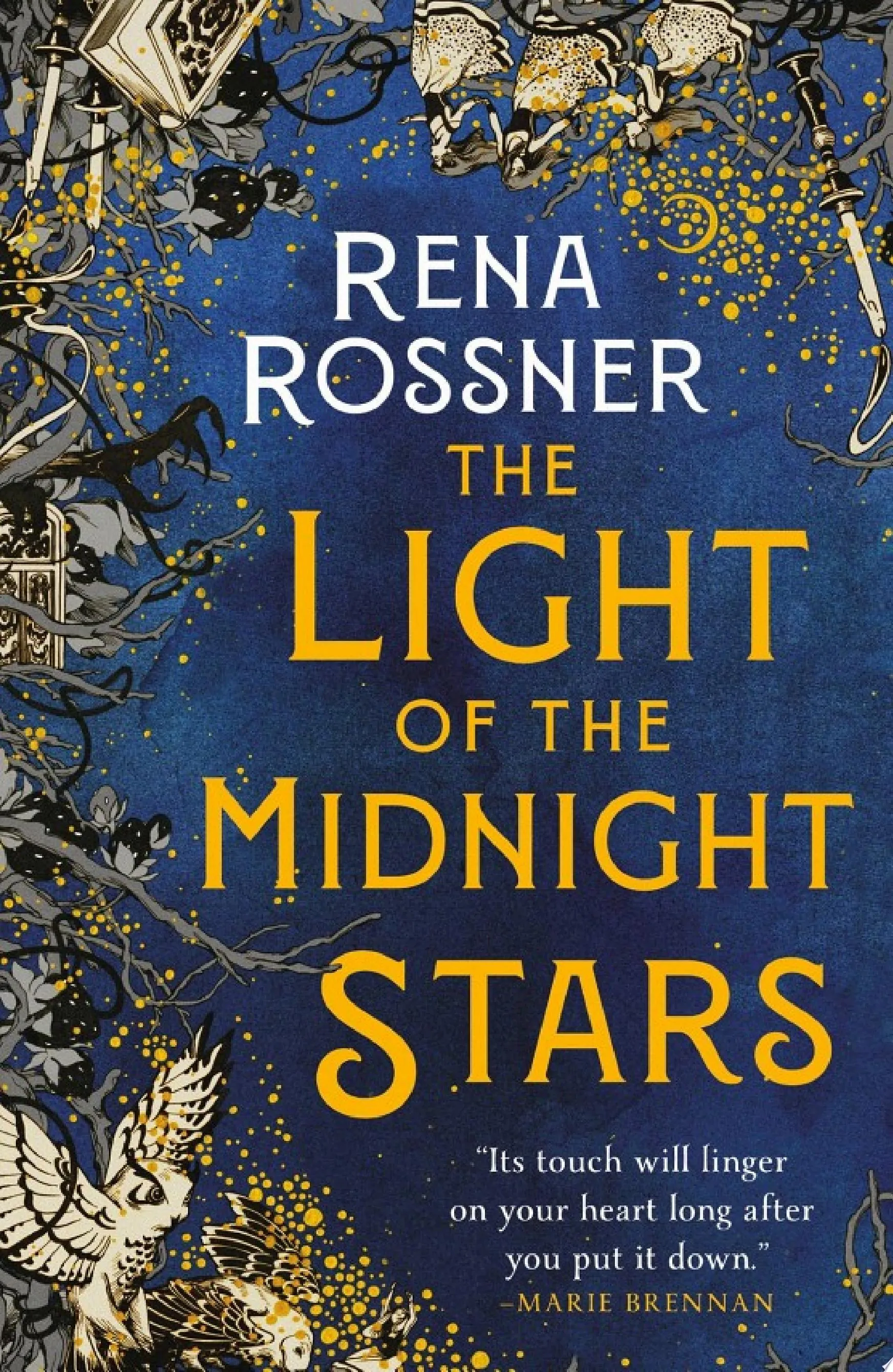 Portada de The Light of the Midnight Stars, de Rena Rossner