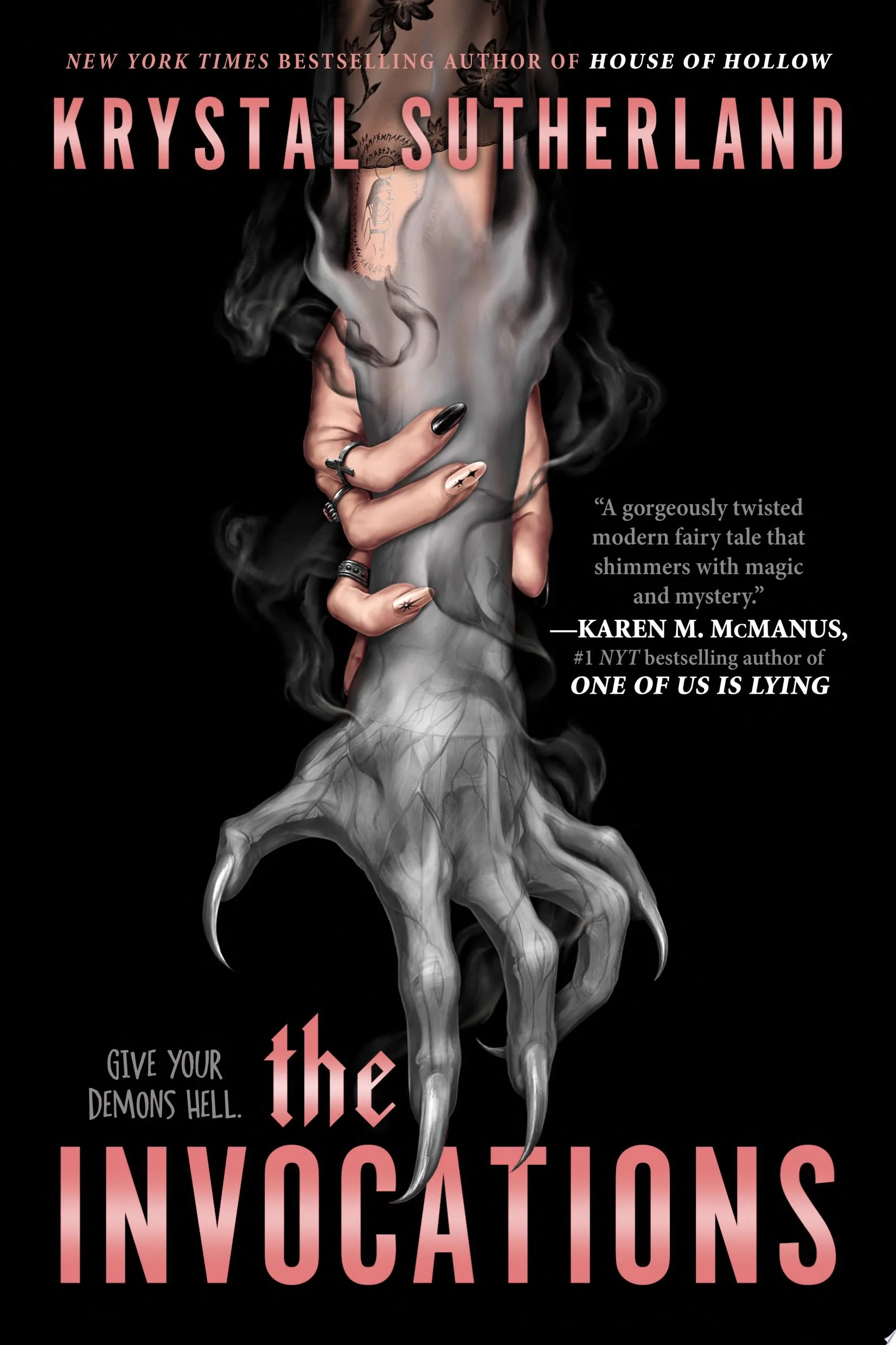 Cover of The Invocations by Krystal Sutherland