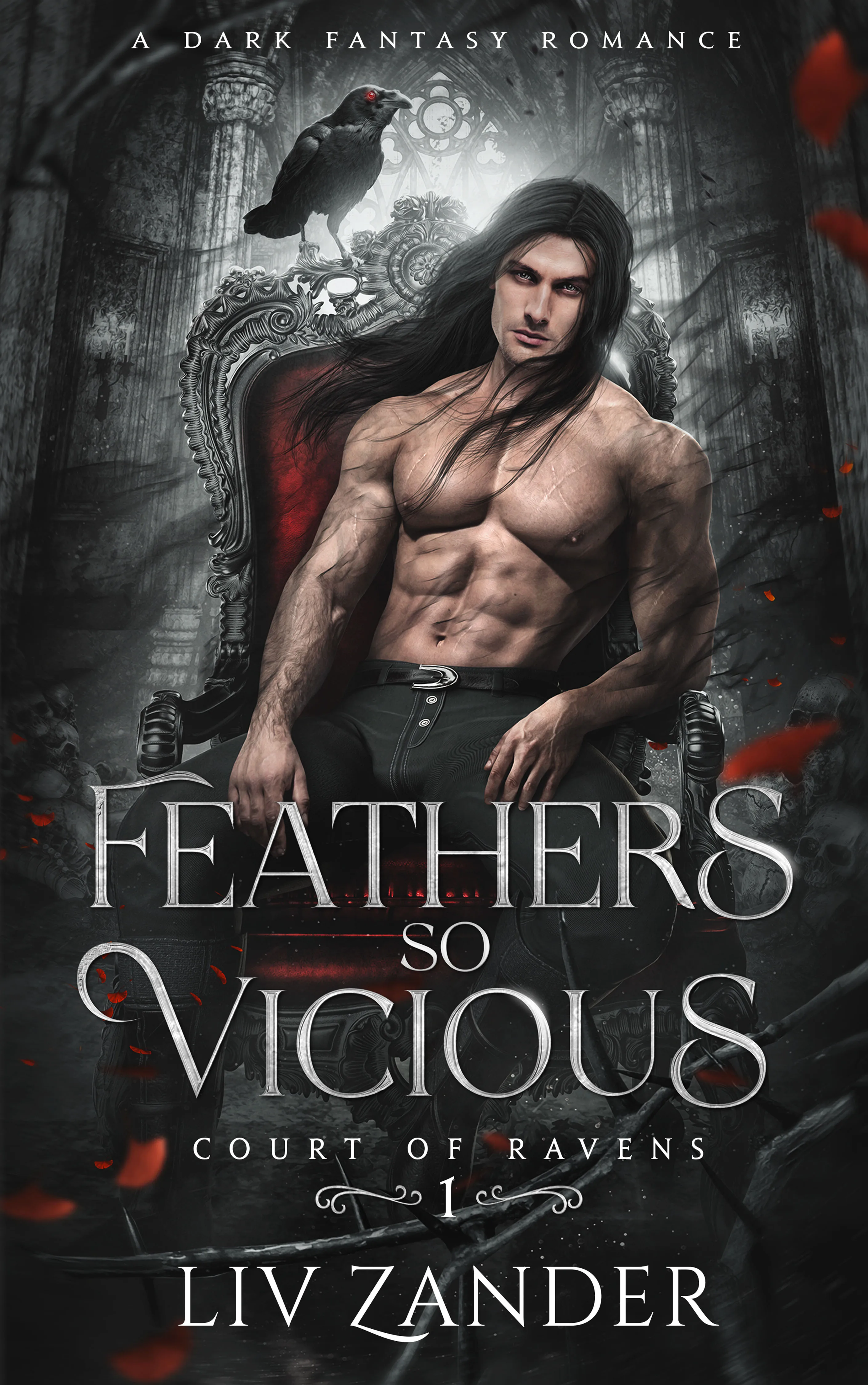 Cover of Feathers So Vicious by Liv Zander