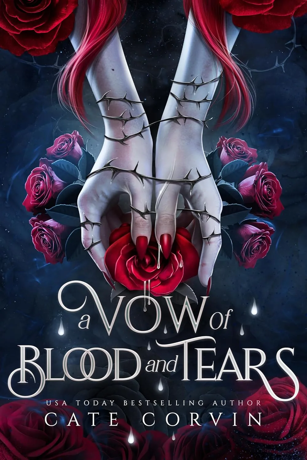 Cover of A Vow of Blood and Tears by Cate Corvin