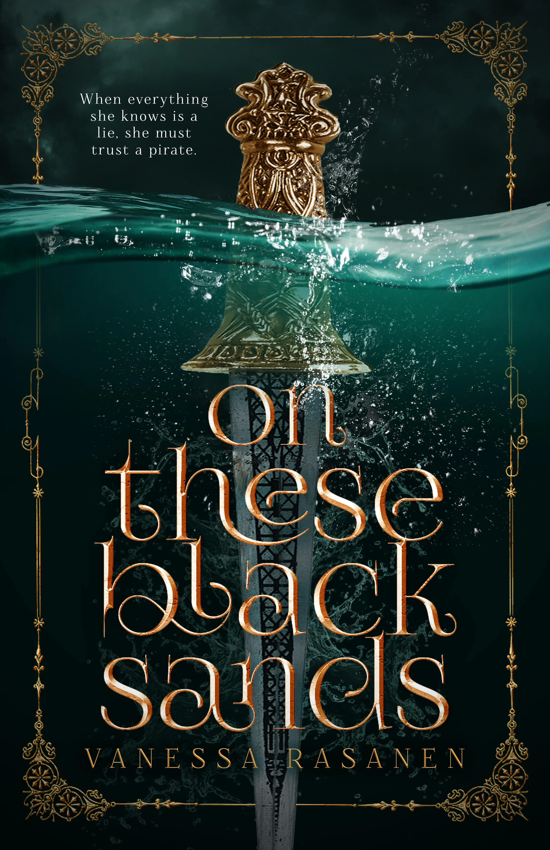 Cover of On These Black Sands by Vanessa Rasanen