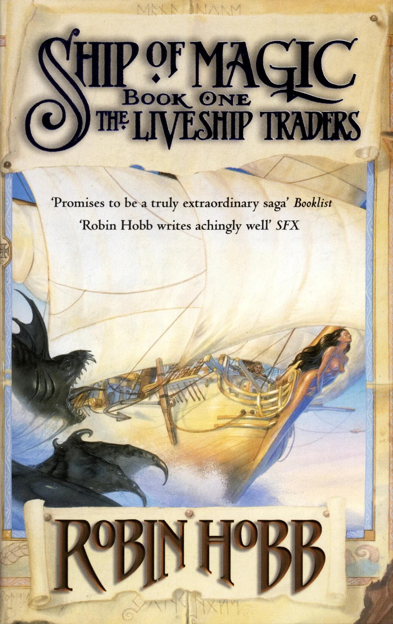 Portada de Ship of Magic, de Robin Hobb