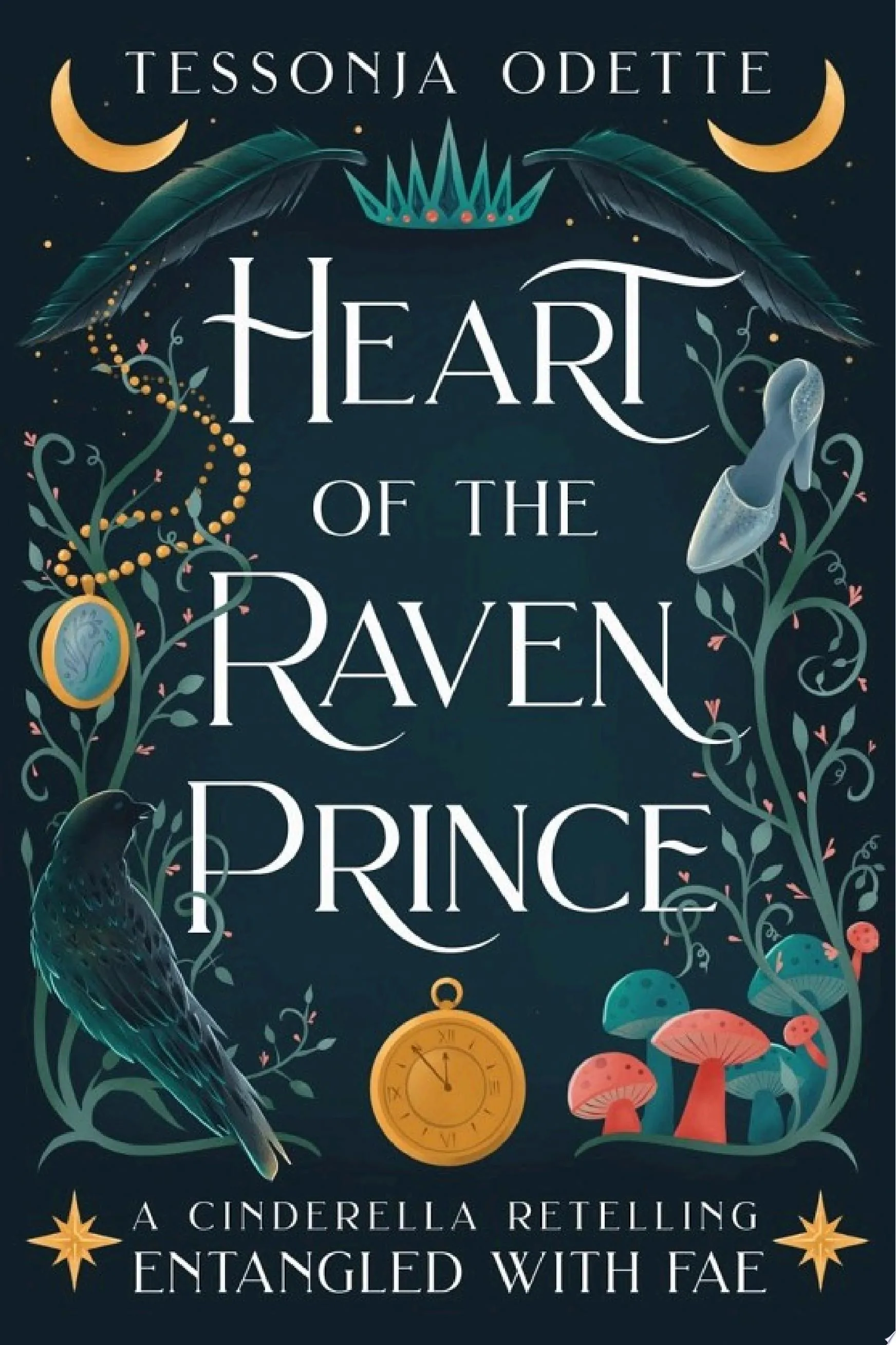 Cover of Heart of the Raven Prince by Tessonja Odette