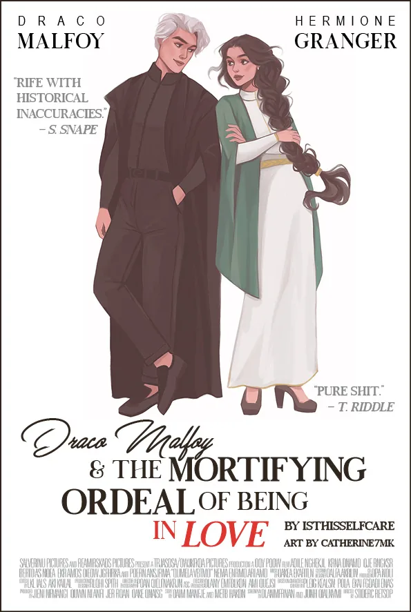 Cover of Draco Malfoy and the Mortifying Ordeal of Being in Love by isthisselfcare