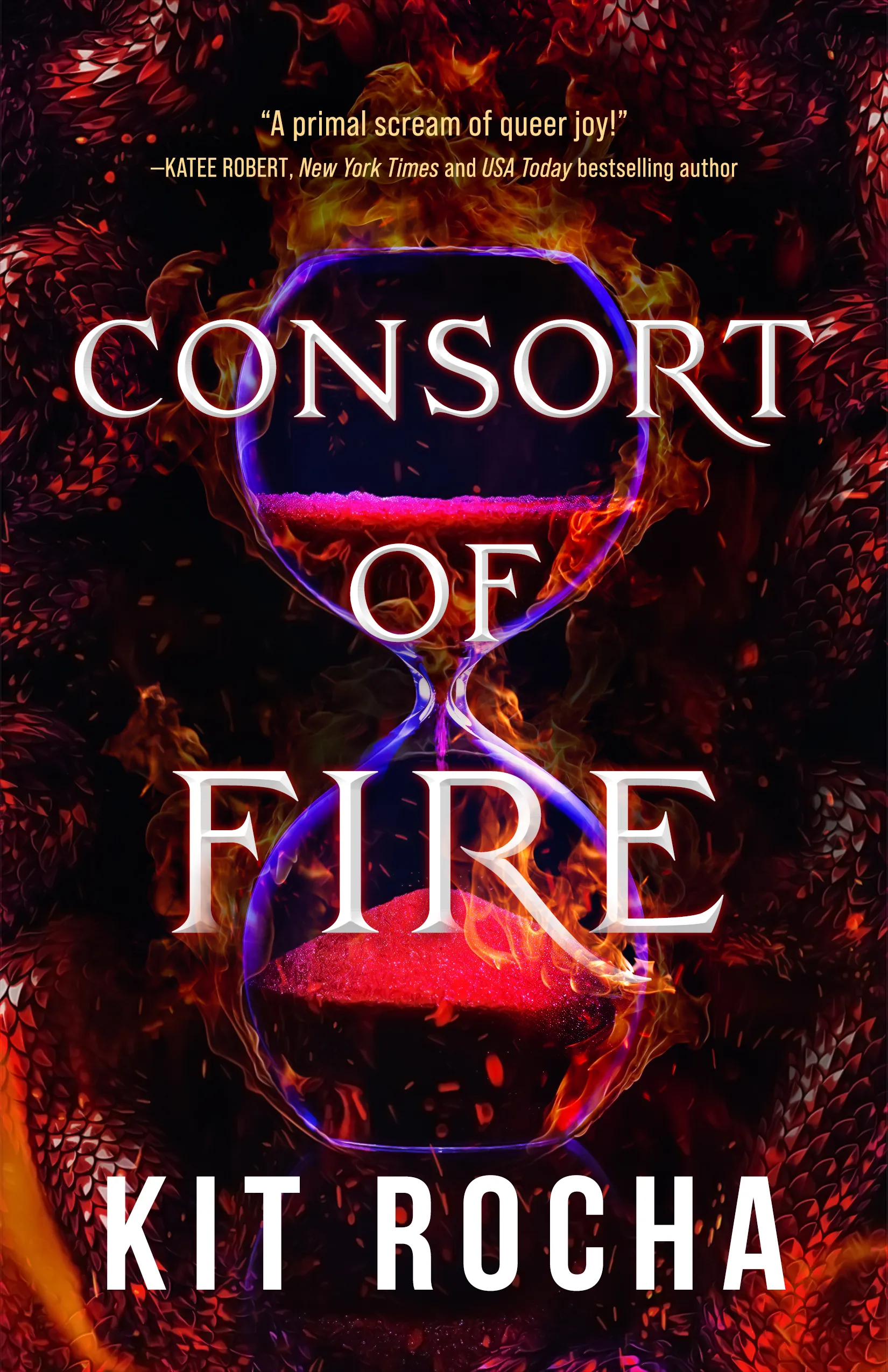 Cover of Consort of Fire by Kit Rocha