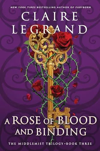 Cover of A Rose of Blood and Binding by Claire Legrand