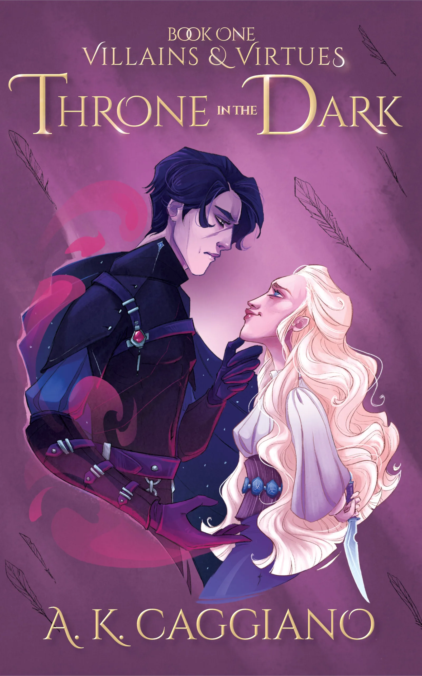 Cover of Throne in the Dark by A.K. Caggiano