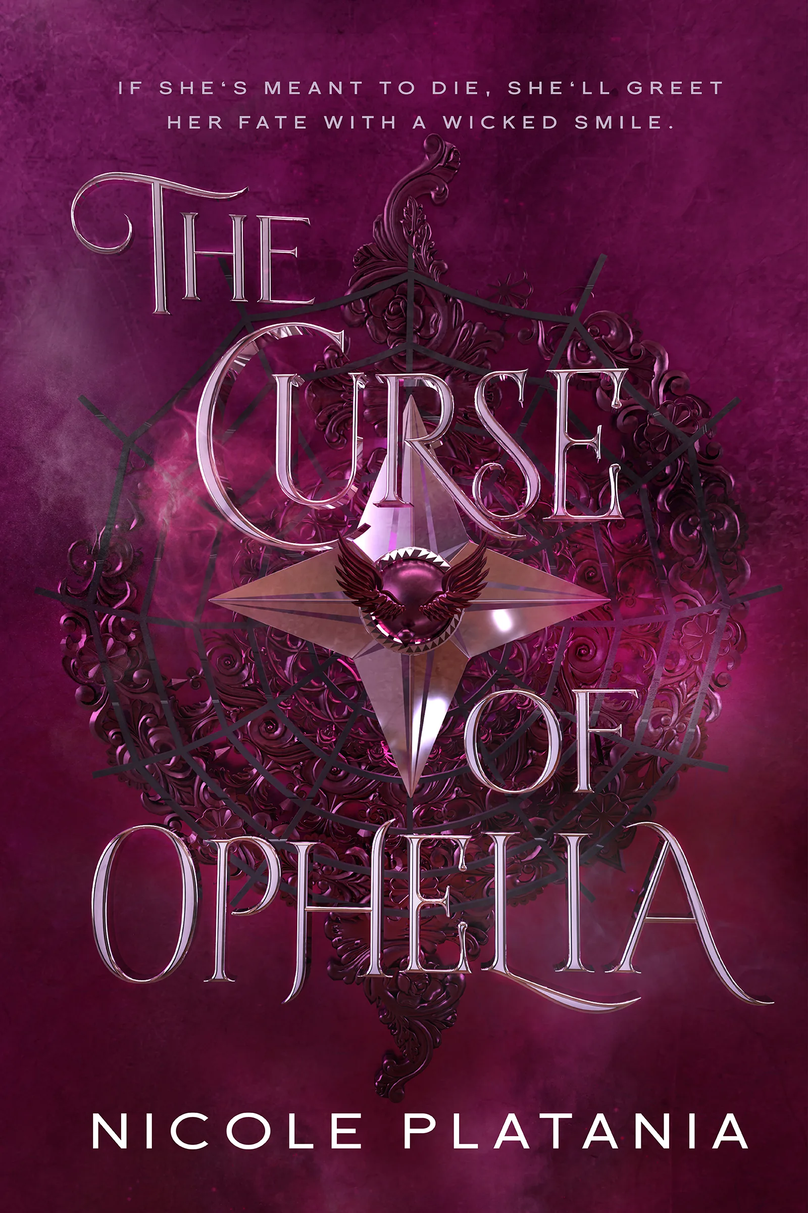 Portada de The Curse of Ophelia, de Nicole Platania