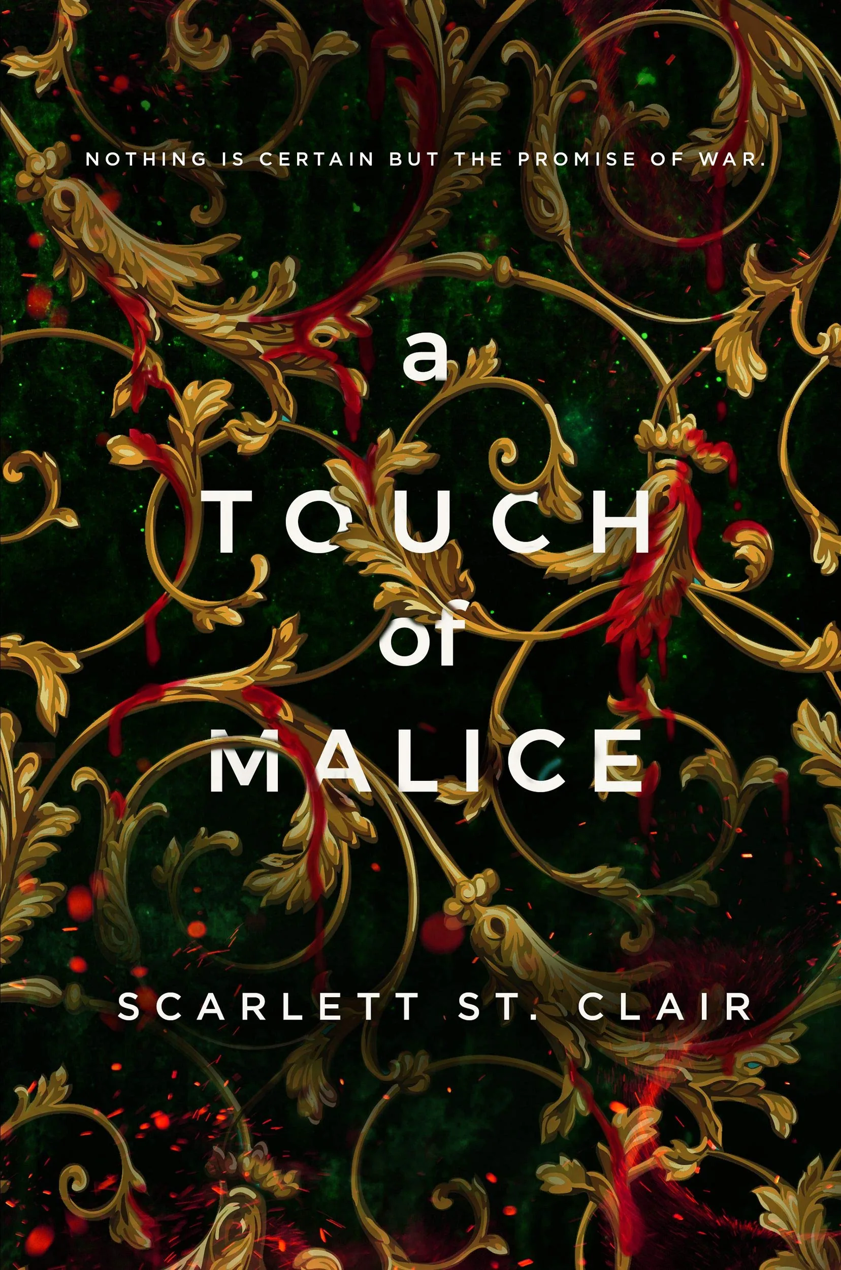 Cover of A Touch of Malice by Scarlett St. Clair