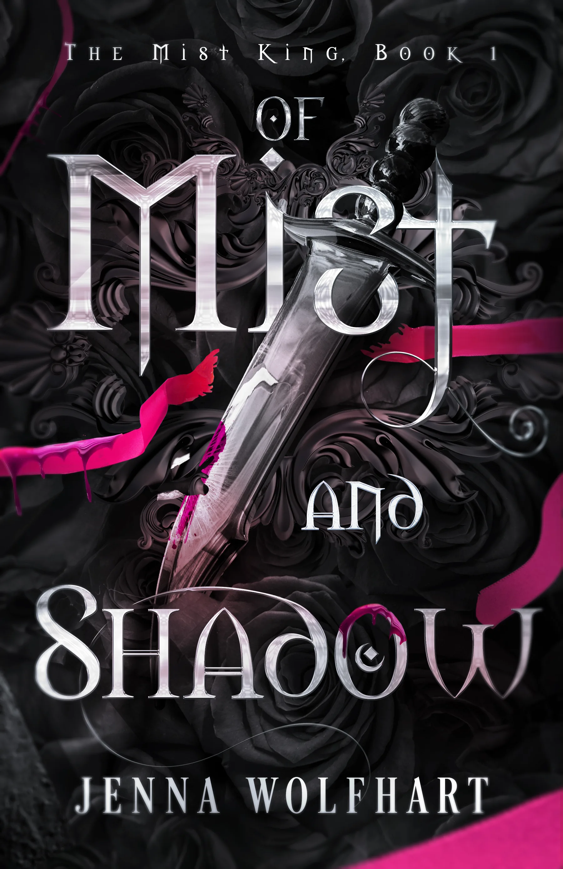 Portada de Of Mist and Shadow, de Jenna Wolfhart