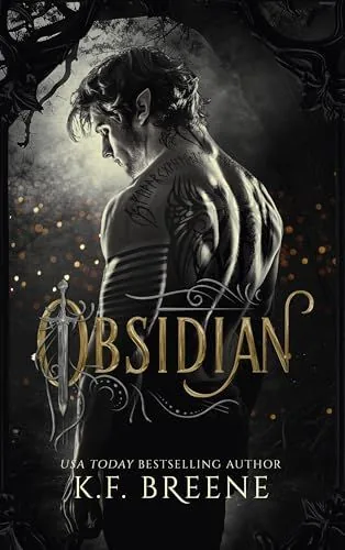 Cover of Obsidian by K.F. Breene