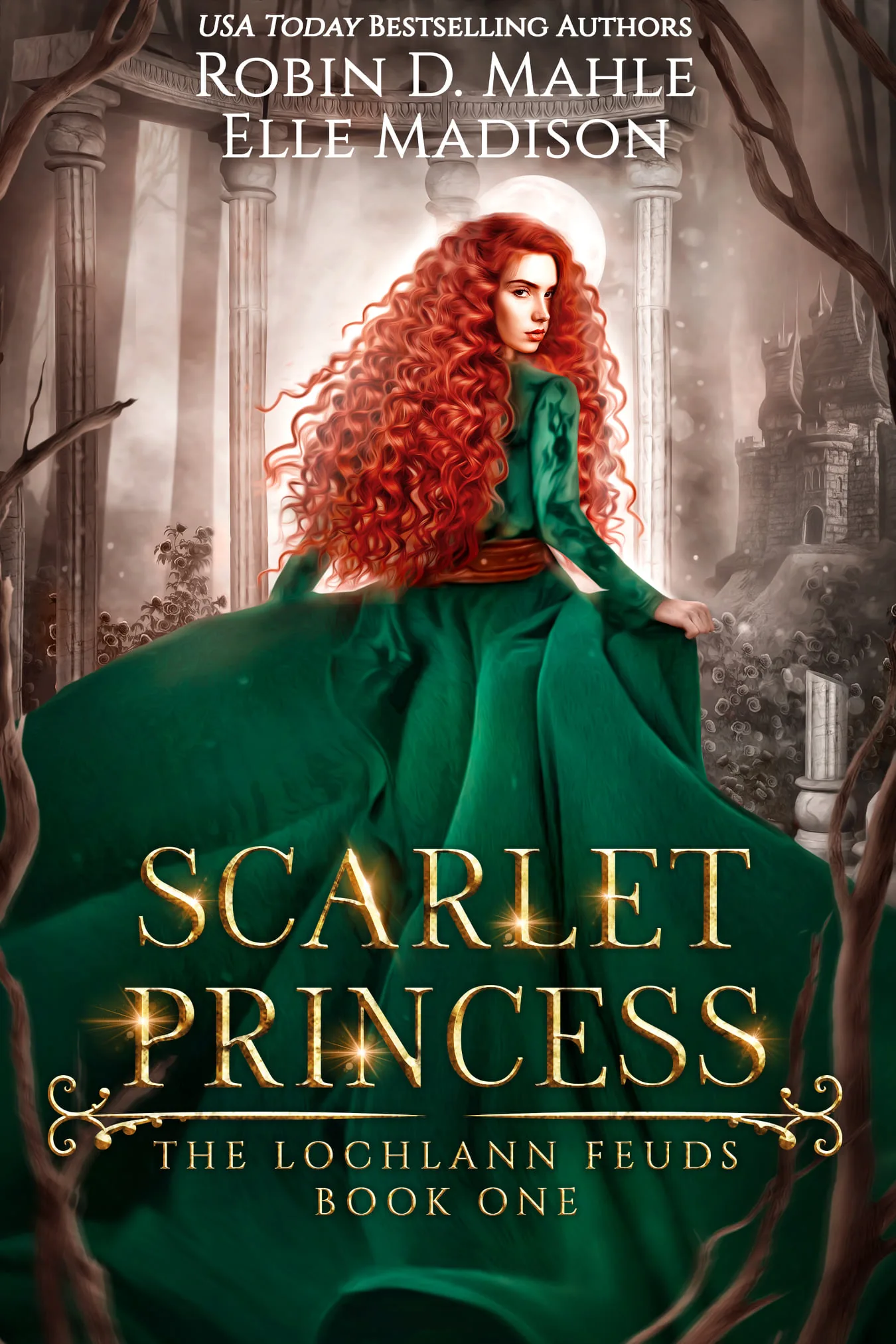 Cover of Scarlet Princess by Robin D. Mahle, Elle Madison