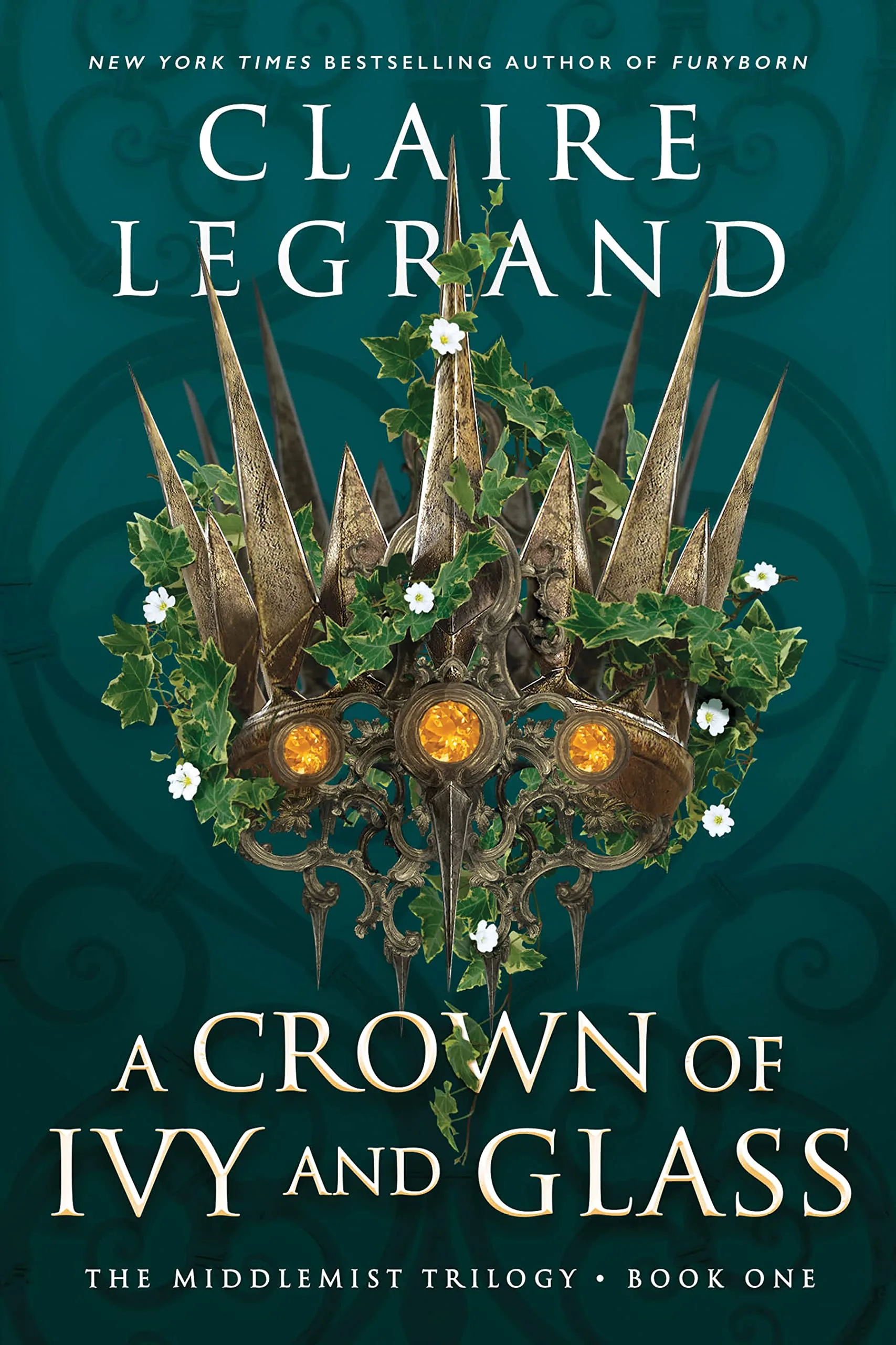 Cover of A Crown of Ivy and Glass by Claire Legrand