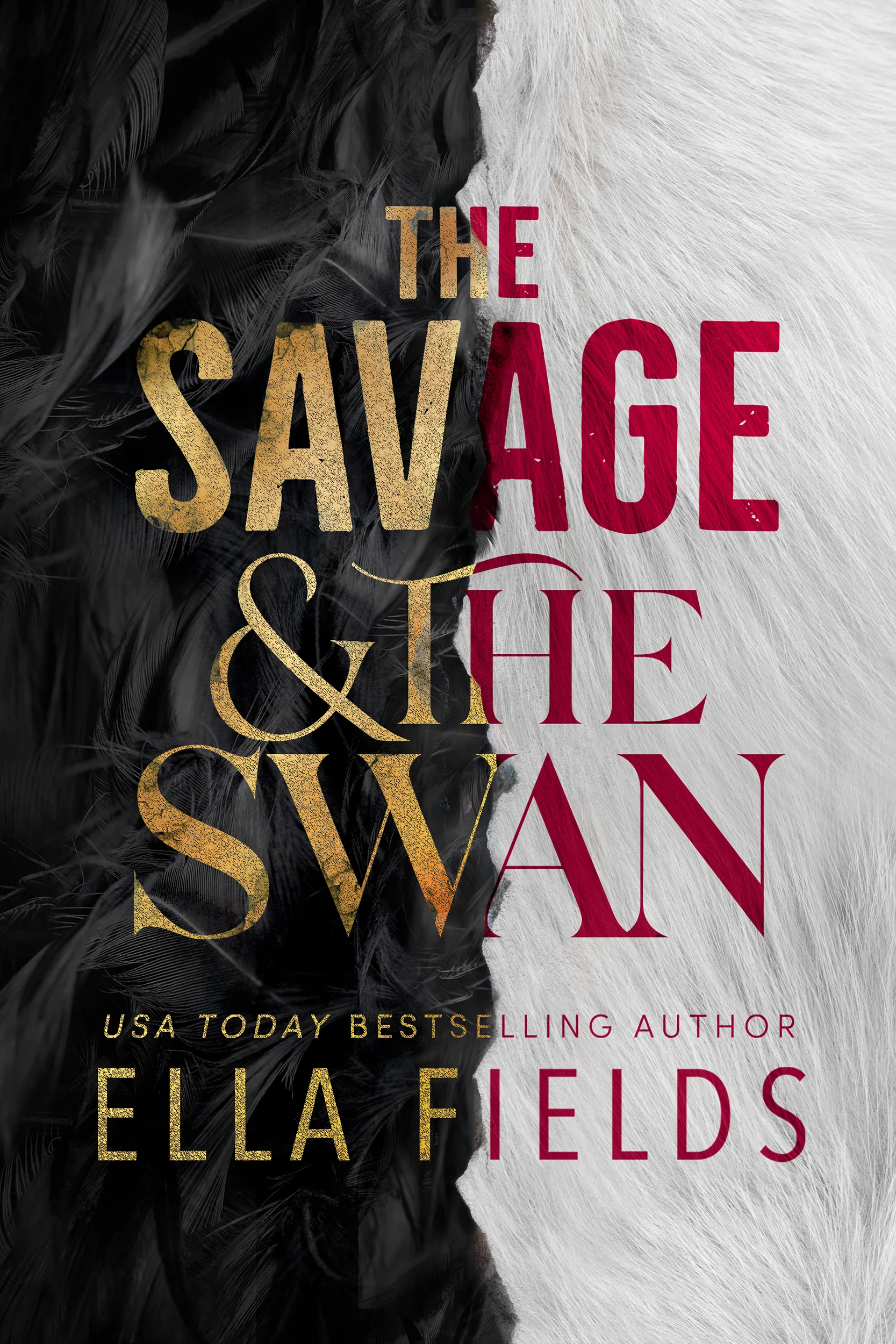 Portada de The Savage and the Swan, de Ella Fields