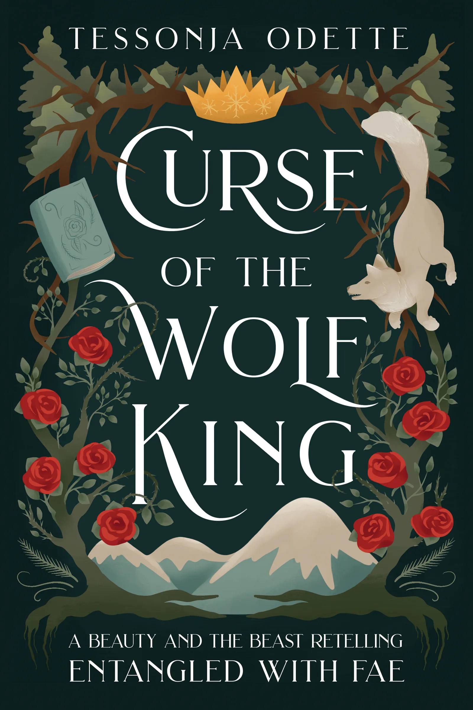 Cover of Curse of the Wolf King by Tessonja Odette