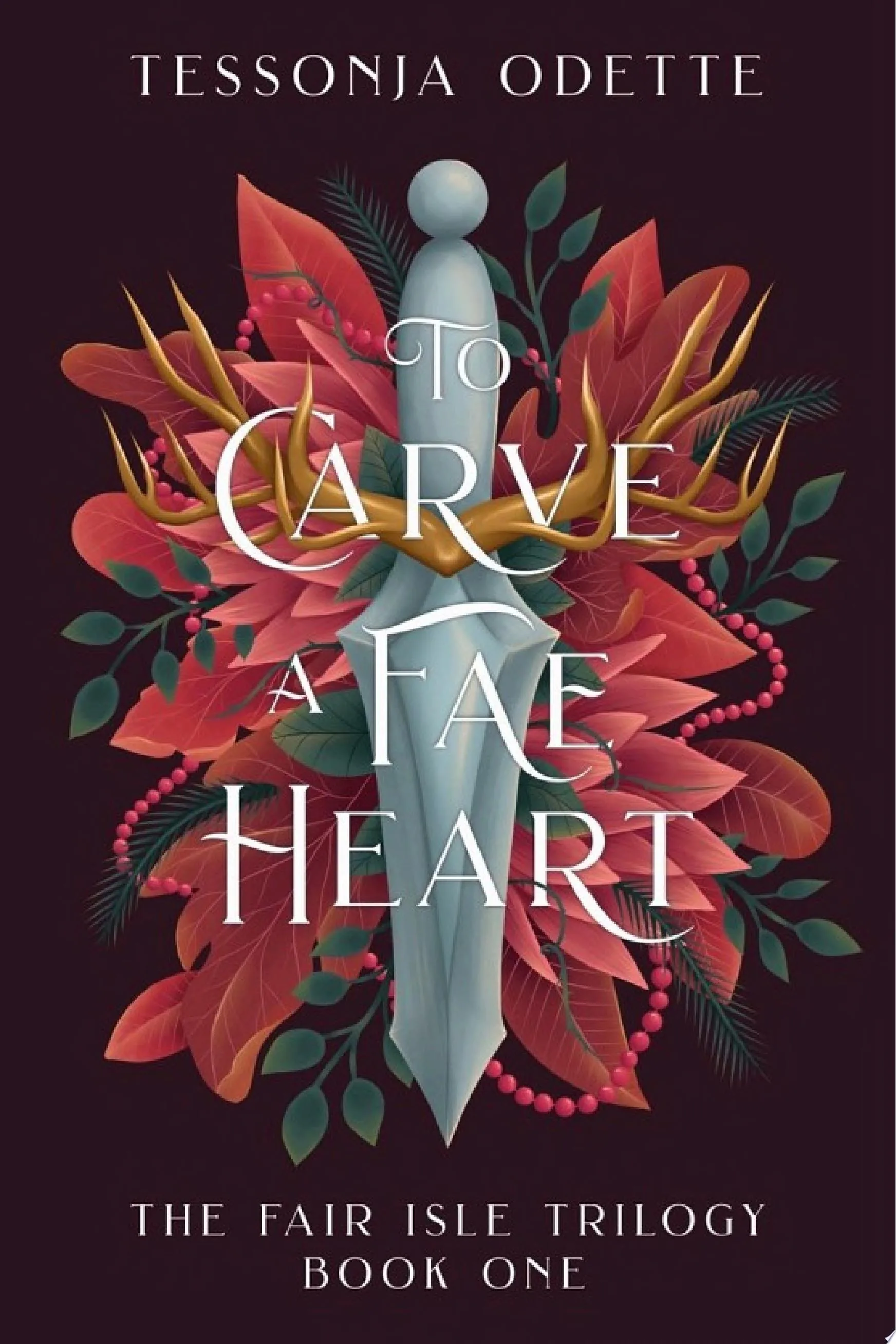 Portada de To Carve a Fae Heart, de Tessonja Odette