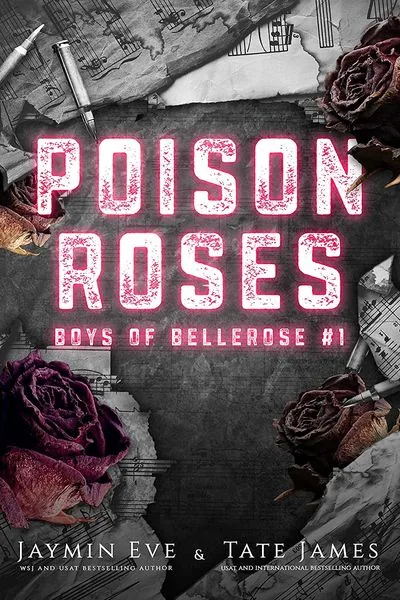 Cover of Poison Roses by Jaymin Eve, Tate James