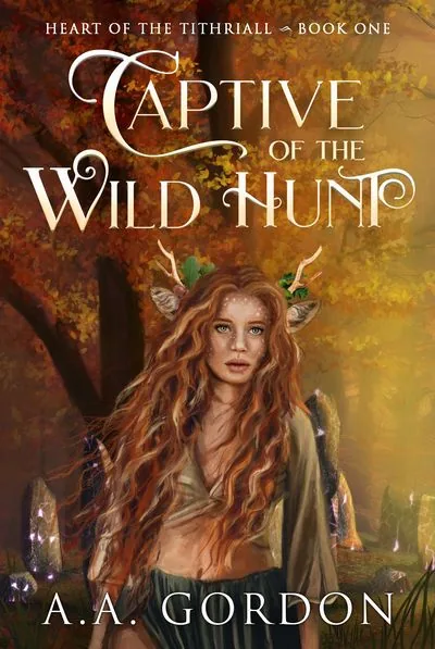 Portada de Captive of the Wild Hunt, de A.A. Gordon