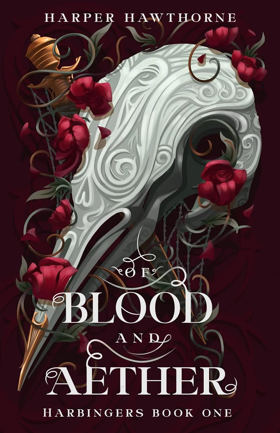 Cover of Of Blood and Aether by Harper Hawthorne