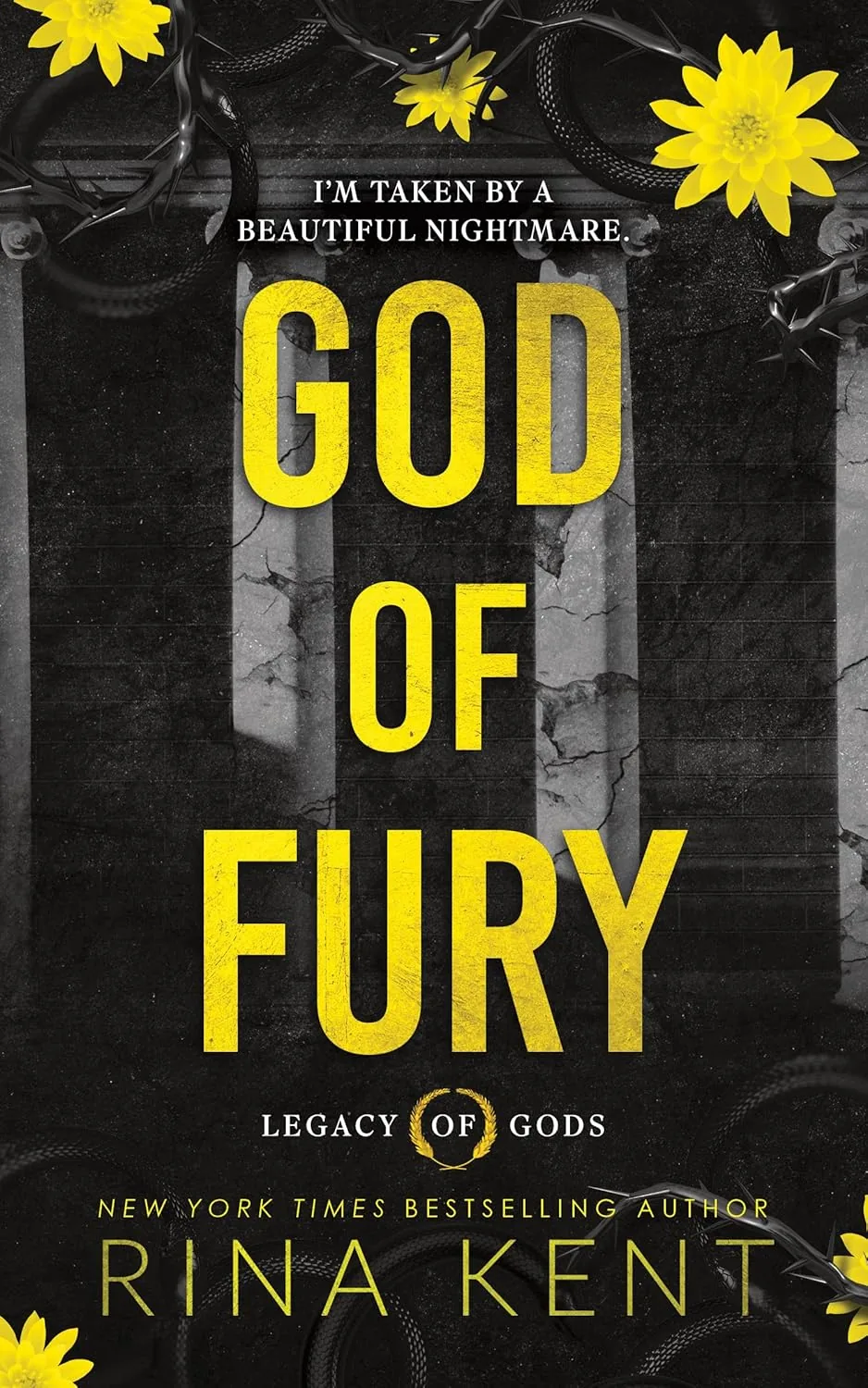 Cover of God of Fury by Rina Kent