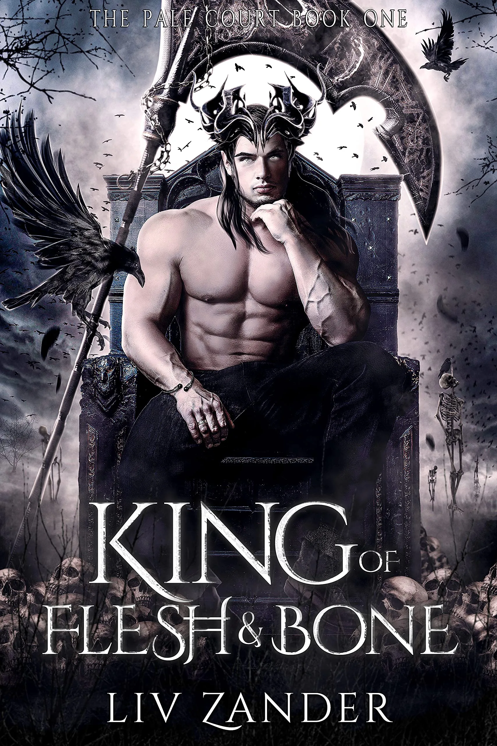 Portada de King of Flesh and Bone, de Liv Zander