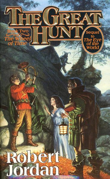 Portada de The Great Hunt, de Robert Jordan